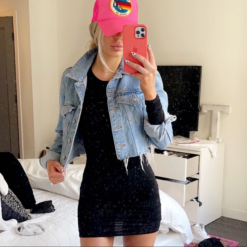 Bodycon Black Long Sleeve Dress